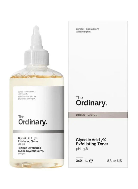 The Ordinary Glycolic Acid 7% Exfoliating Toner 250ml